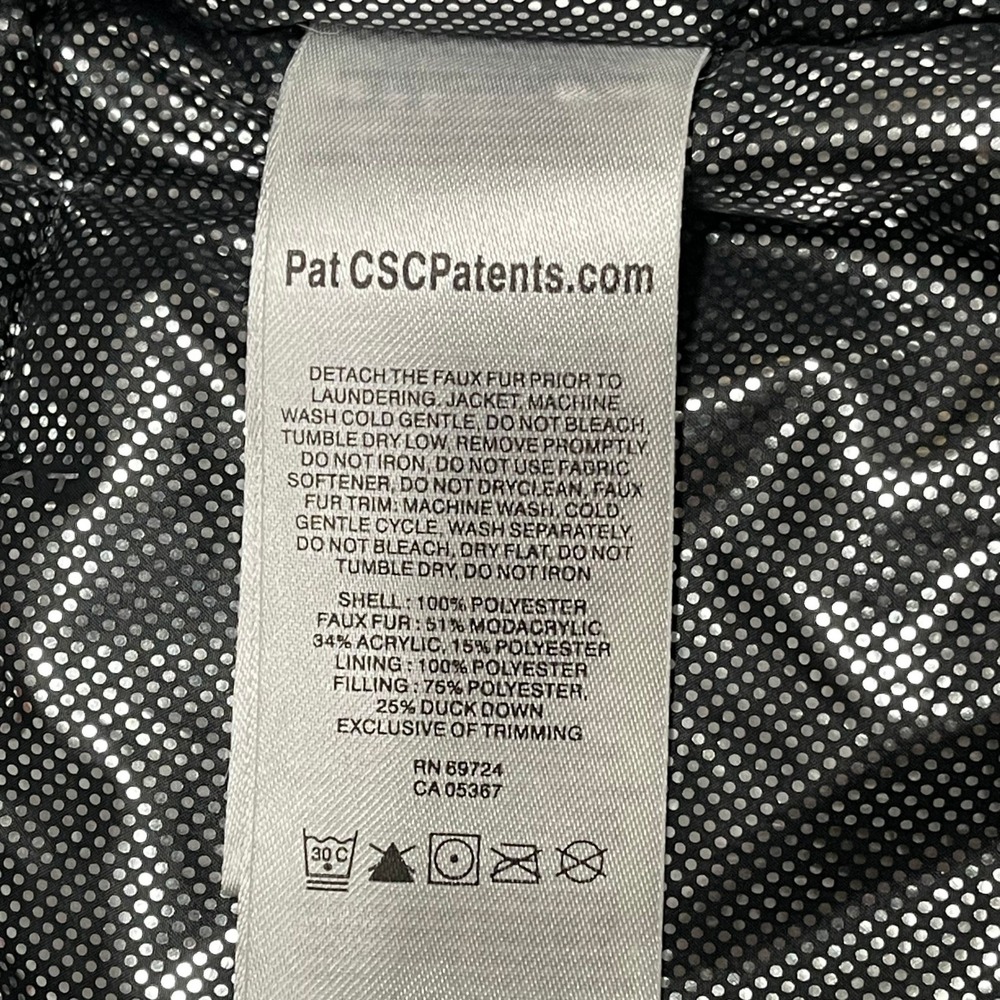 Columbia Jacket Youth Large Grey Camo Parka Barlow Pass 600 Down Fill Omni-Heat - Picture 6 of 12